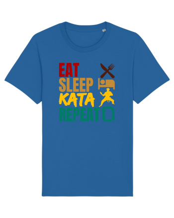 Eat Sleep Kata Repeat  Royal Blue