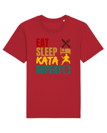 Eat Sleep Kata Repeat  Red