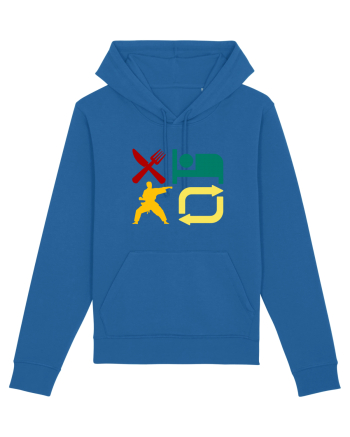 Eat Sleep Kata Repeat  Royal Blue