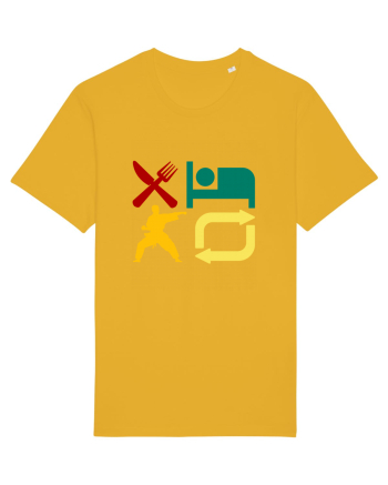 Eat Sleep Kata Repeat  Spectra Yellow