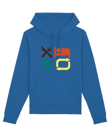 Eat Sleep Kata Repeat  Royal Blue