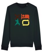 Eat Sleep Kata Repeat  Bluză mânecă lungă Unisex Rise