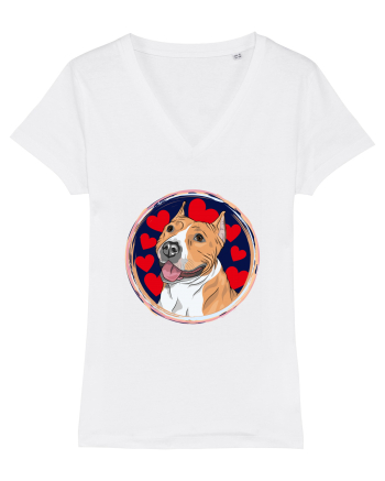 I Love Pitbull White