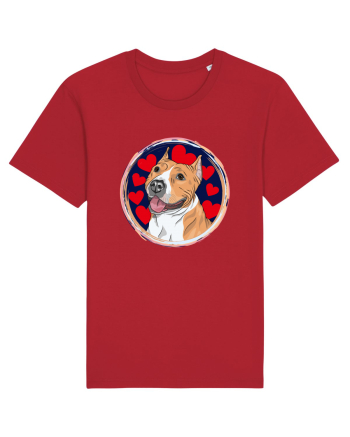 I Love Pitbull Red