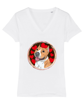 I Love Pitbull White