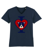 I Love Pitbull Tricou mânecă scurtă guler V Bărbat Presenter