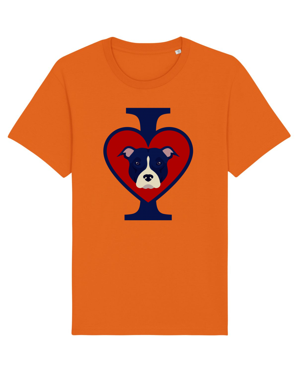 Tricou mânecă scurtă Unisex Rocker Bright Orange