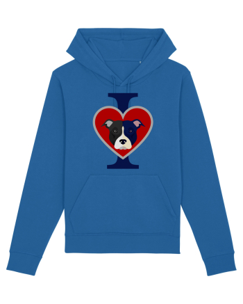 I Love Pitbull Royal Blue