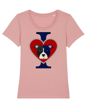 I Love Pitbull Canyon Pink