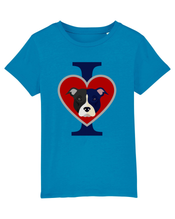 I Love Pitbull Azur