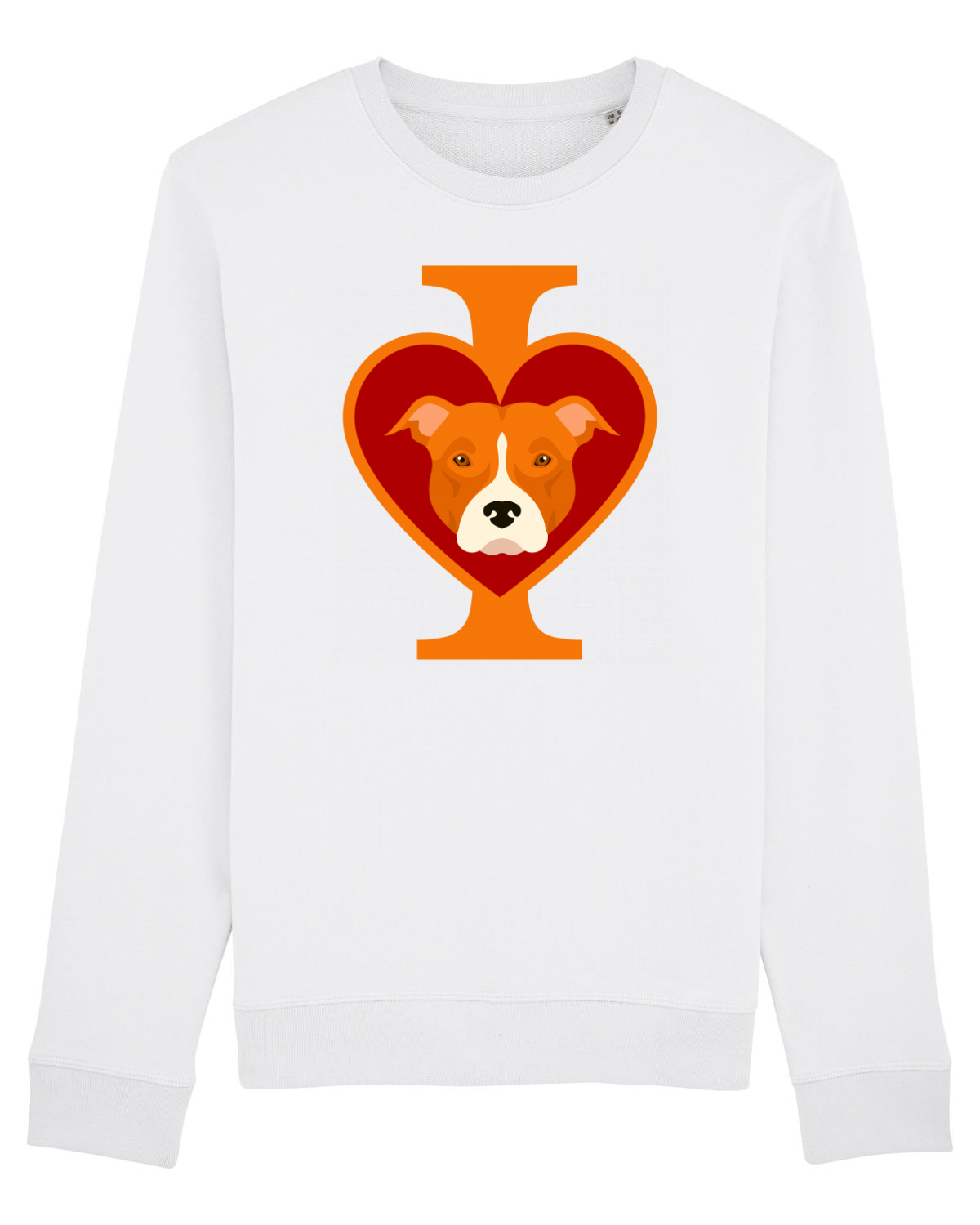 Bluză mânecă lungă Unisex Rise White
