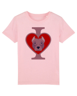 I Love Pitbull Tricou mânecă scurtă  Copii Mini Creator