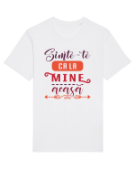 Simte-te ca la mine acasă Tricou mânecă scurtă Unisex Rocker
