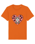 I Love Pitbull Tricou mânecă scurtă Unisex Rocker