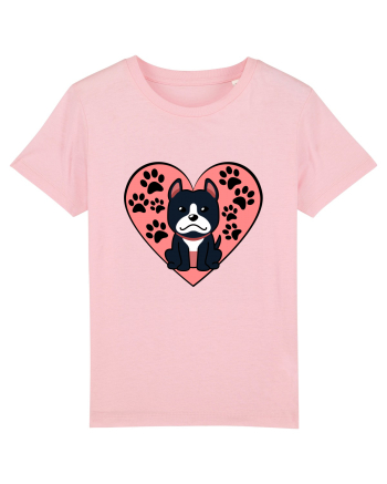 I Love Pitbull Cotton Pink