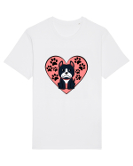 I Love Pitbull Tricou mânecă scurtă Unisex Rocker