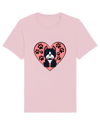 I Love Pitbull Cotton Pink