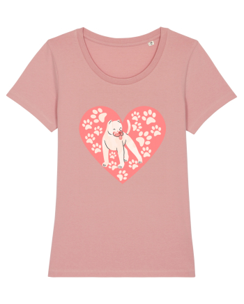 I Love Pitbull Canyon Pink