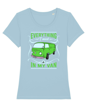 Everything I Need is in My Van Sky Blue