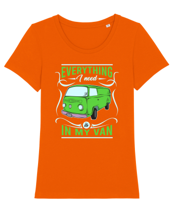Everything I Need is in My Van Bright Orange