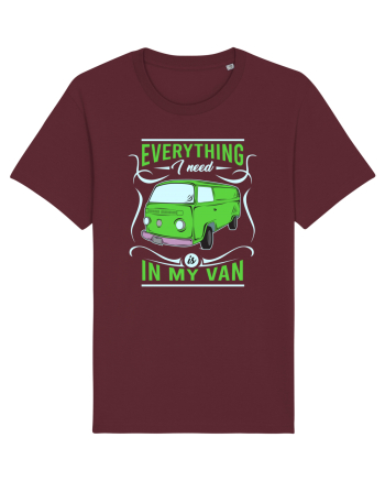 Everything I Need is in My Van Burgundy