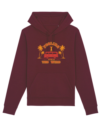 Feeling as Free as the Wind Burgundy