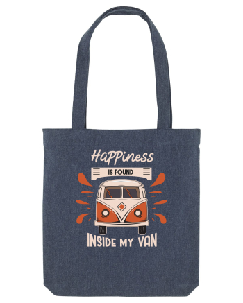 Happiness is Found Inside My Van Midnight Blue
