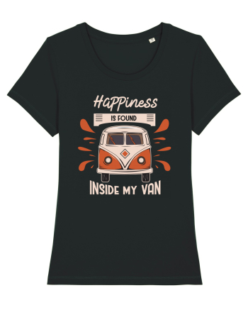 Happiness is Found Inside My Van Black