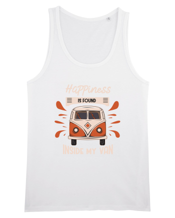 Happiness is Found Inside My Van White