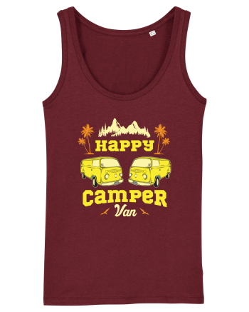 Happy Camper Van Burgundy