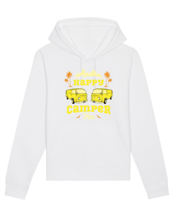 Happy Camper Van White