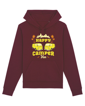 Happy Camper Van Burgundy