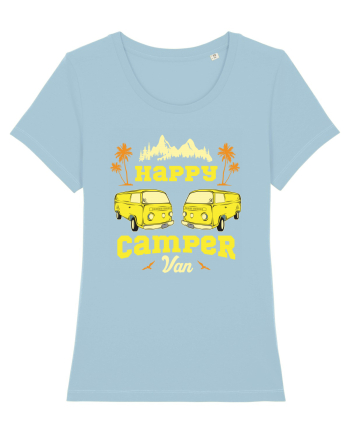 Happy Camper Van Sky Blue