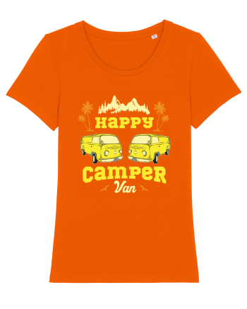 Happy Camper Van Bright Orange