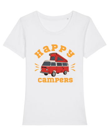Happy Campers White