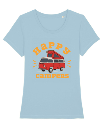 Happy Campers Sky Blue