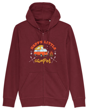 Happy Little Camper Burgundy