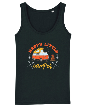 Happy Little Camper Black