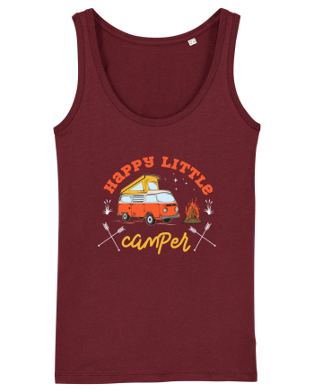 Happy Little Camper Burgundy