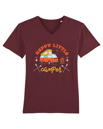 Happy Little Camper Burgundy