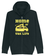 Home is Van Life Hanorac cu fermoar Unisex Connector