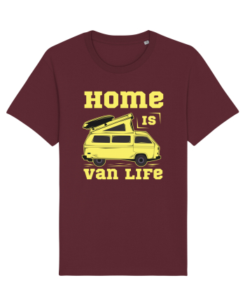 Home is Van Life Burgundy