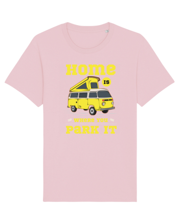 Home is Where You Park it Cotton Pink