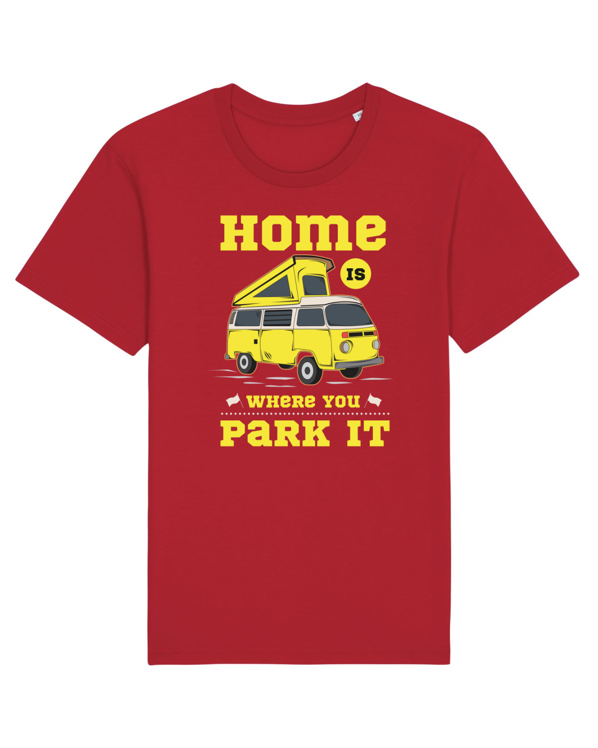 Tricou mânecă scurtă Unisex Rocker Red