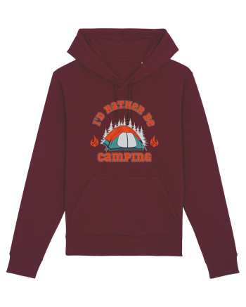 I'd Rather be Camping Burgundy