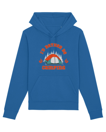 I'd Rather be Camping Royal Blue