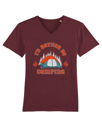 I'd Rather be Camping Burgundy