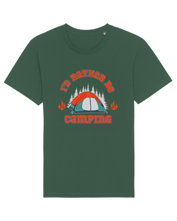 I'd Rather be Camping Bottle Green