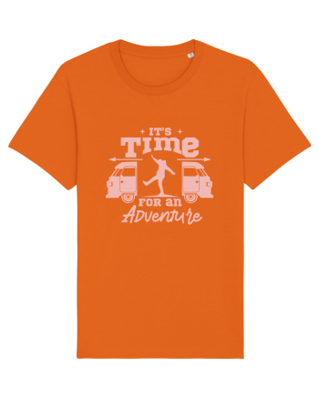It's Time for an Adventure Bright Orange