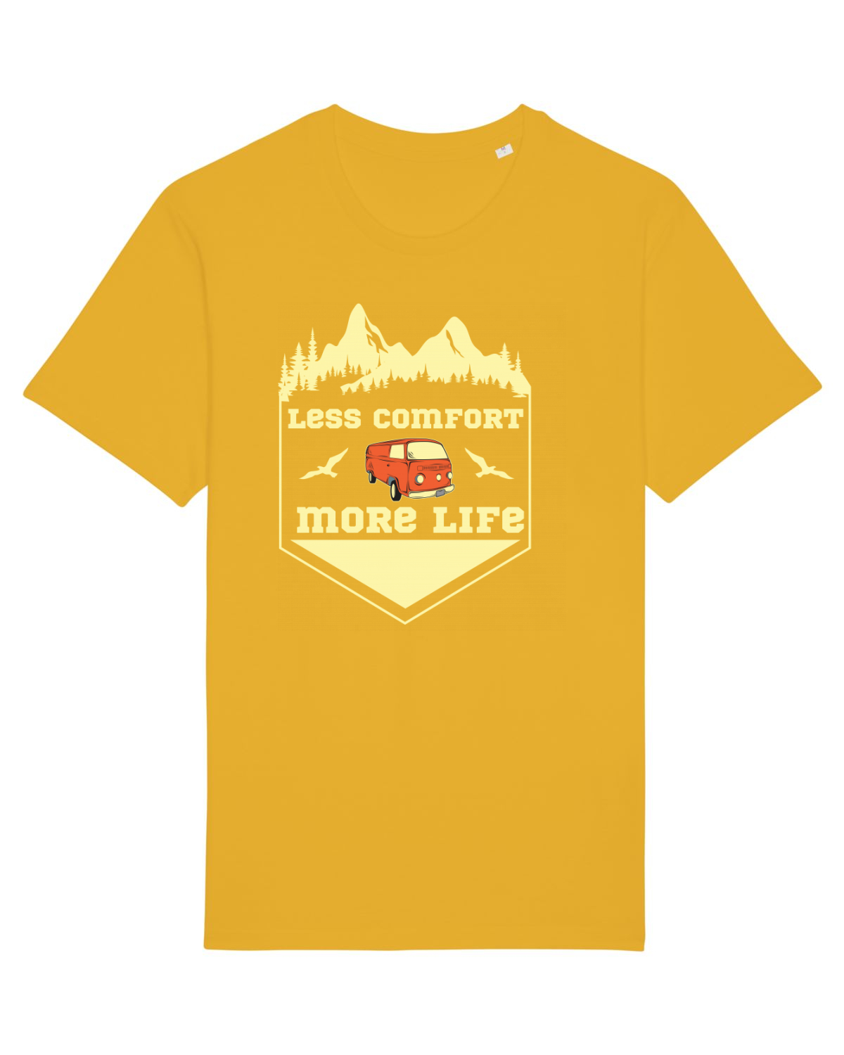 Tricou mânecă scurtă Unisex Rocker Spectra Yellow